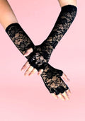 LONG FLOWER GLOVES