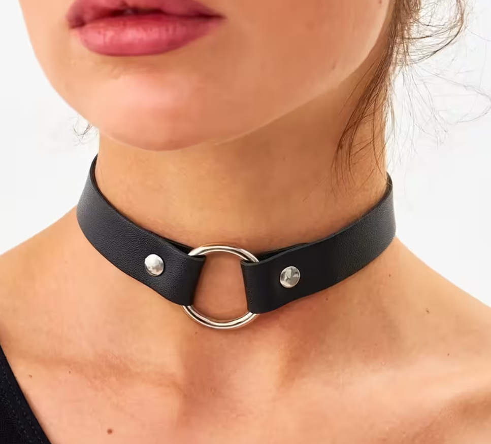 CHOKER ARO PLATA