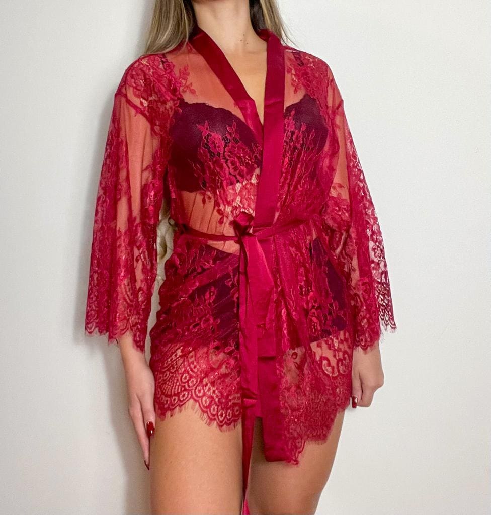 KIMONO SCARLET