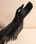 LONG FRINGED GLOVES