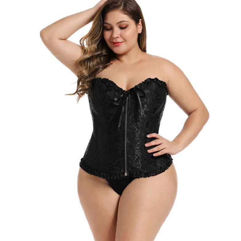 VIC ZIPPER CORSET