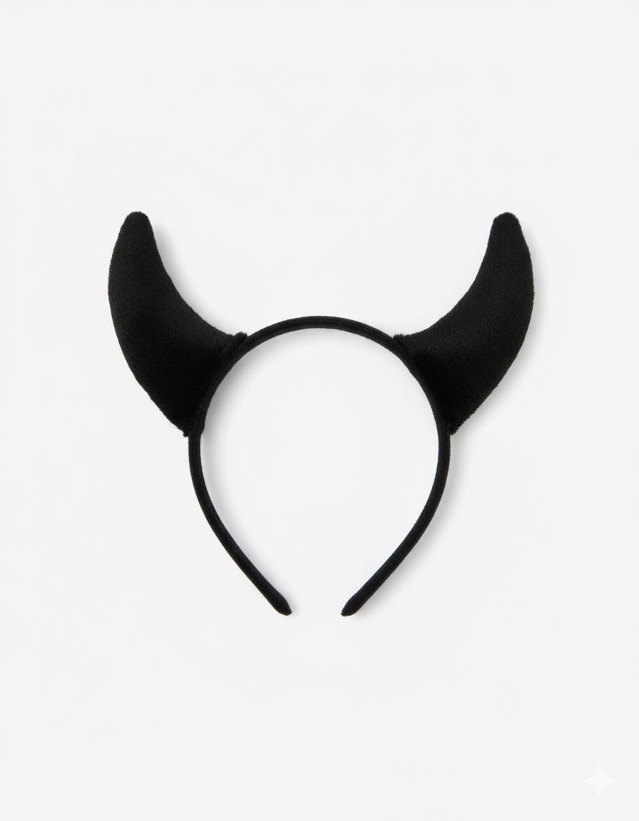 PLUSH DEVIL HEADBAND