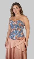 CORSET JEANS FLOR