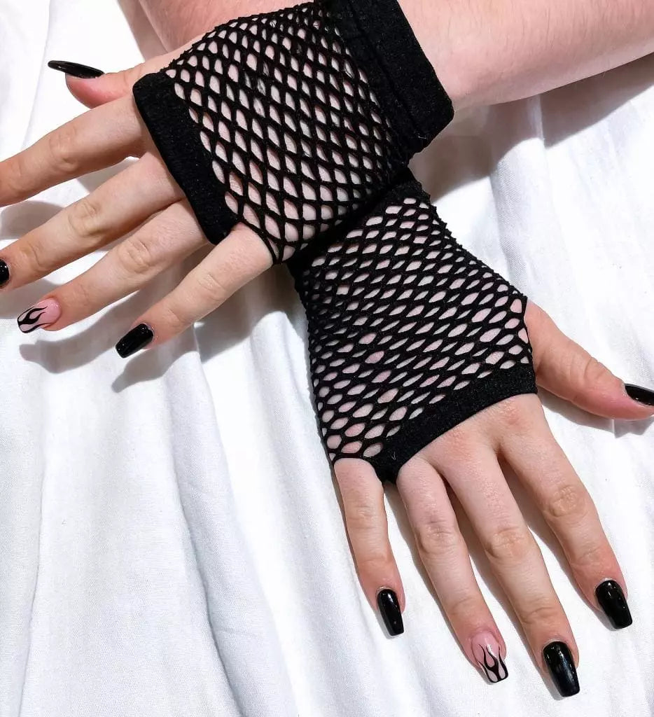 GUANTES PUNK CORTO