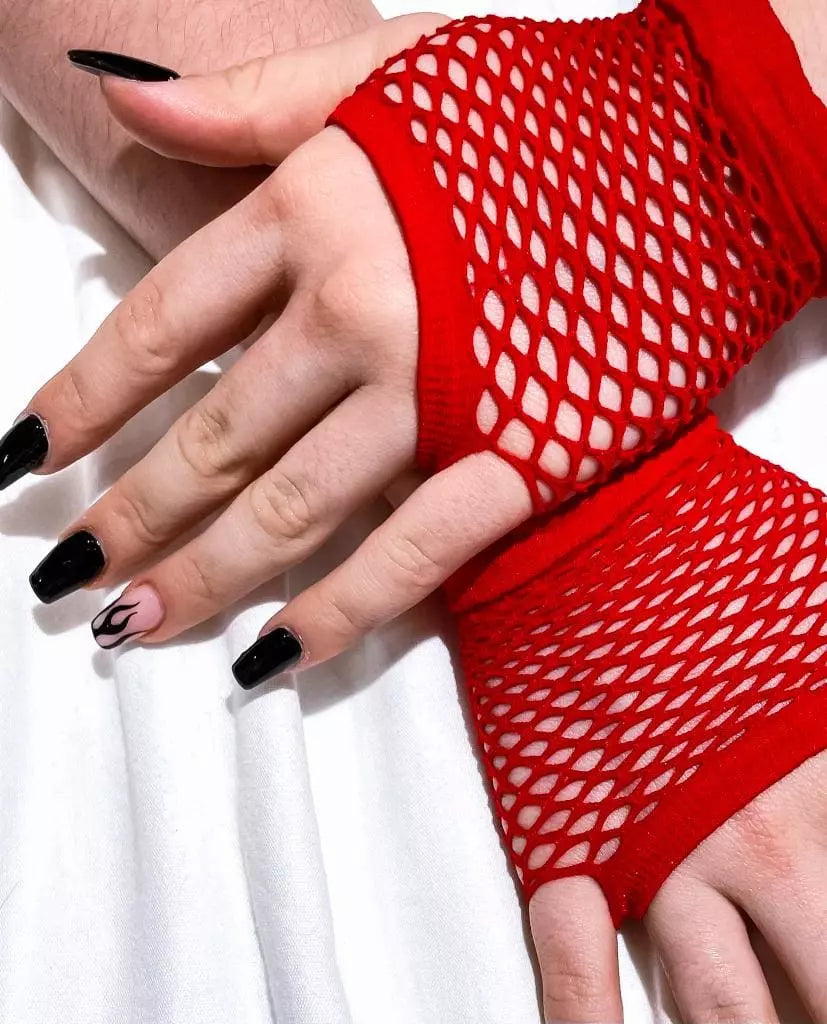 GUANTES PUNK CORTO